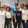 Pacientes durante la jornada ejercicio físico y cáncer de mama