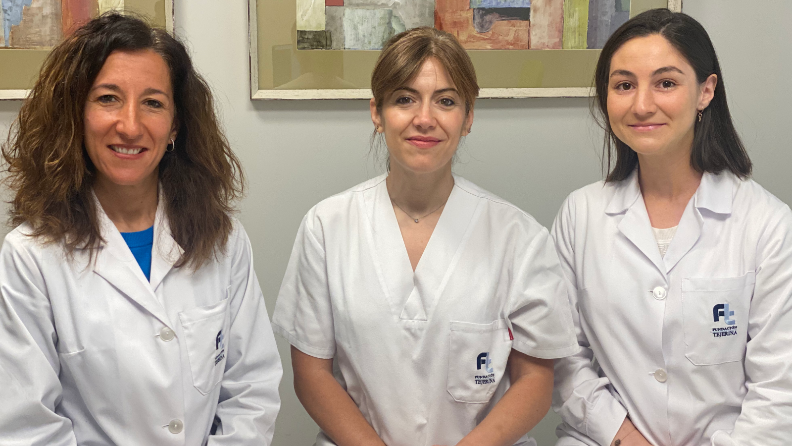 Dra. Mónica Caba, Silvia Balaguer y Teresa Escalonilla, profesionales del Centro de Patología de la Mama – Fundación Tejerina.