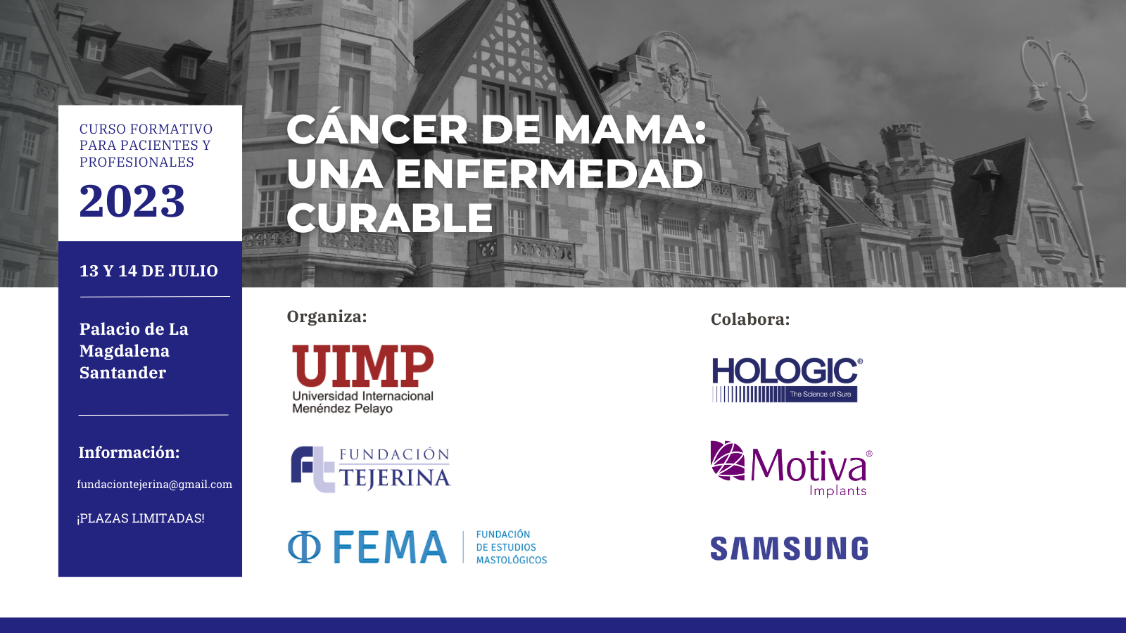 Cáncer de mama: una enfermedad curable